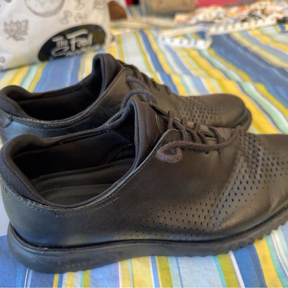 mens cole  haan grand360 black Boots 9w - Picture 4 of 12